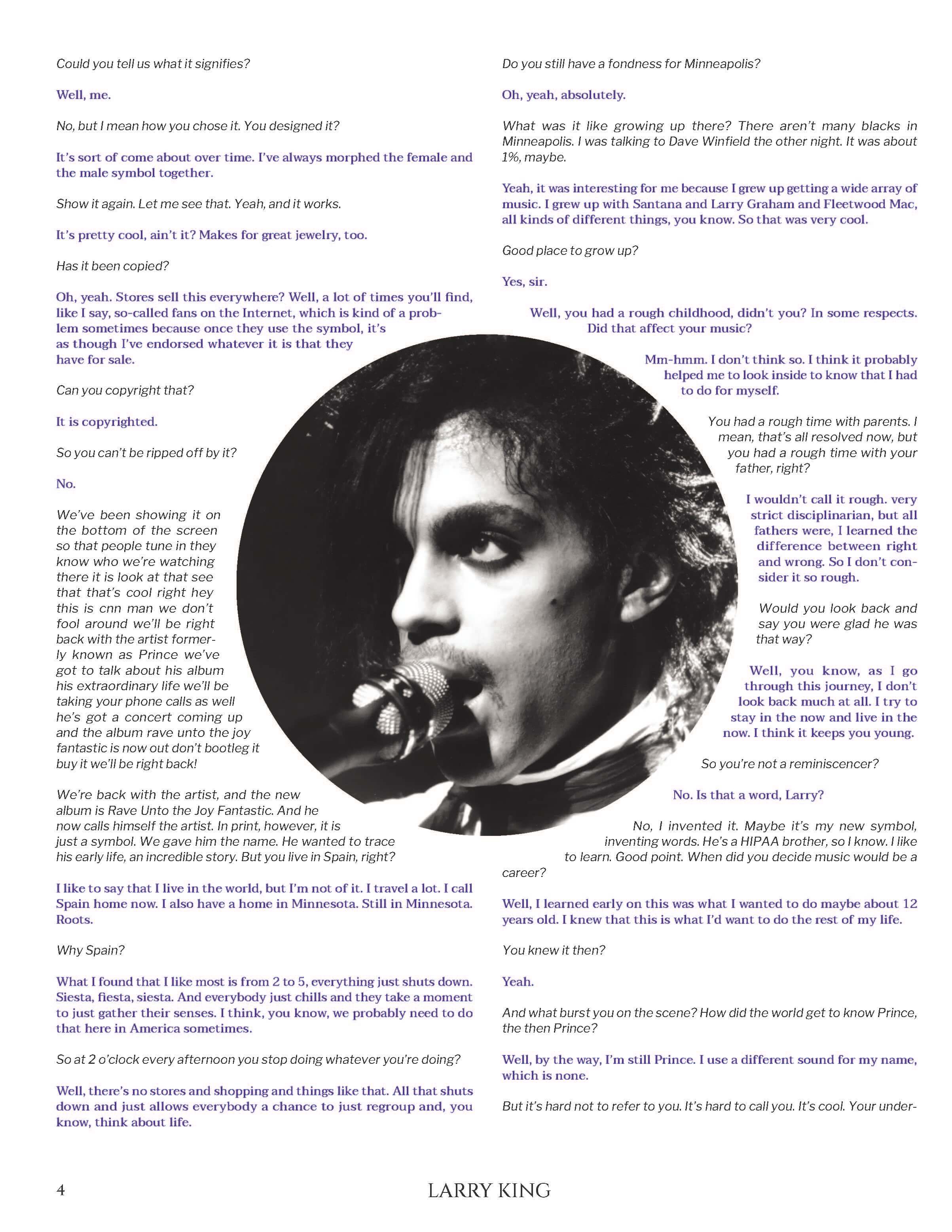 prince's effect on layout
