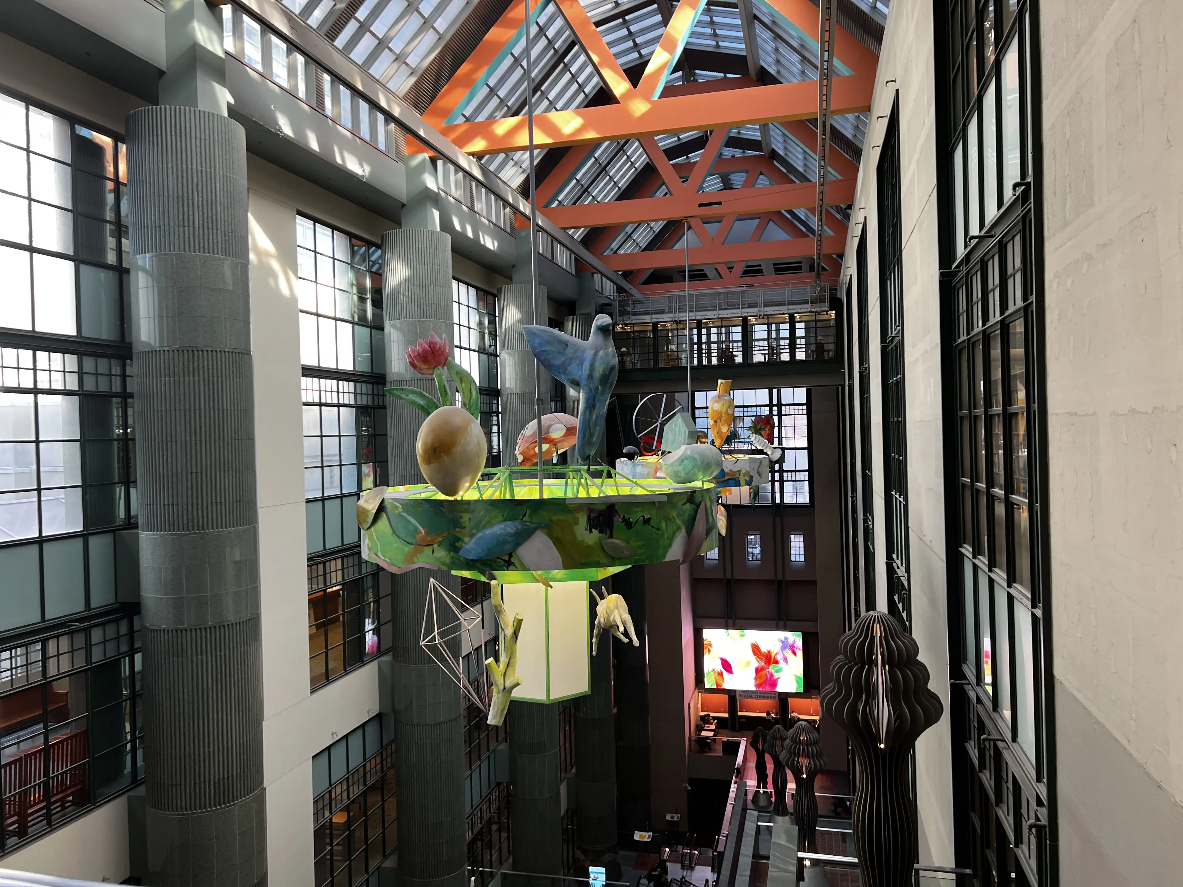 library interior