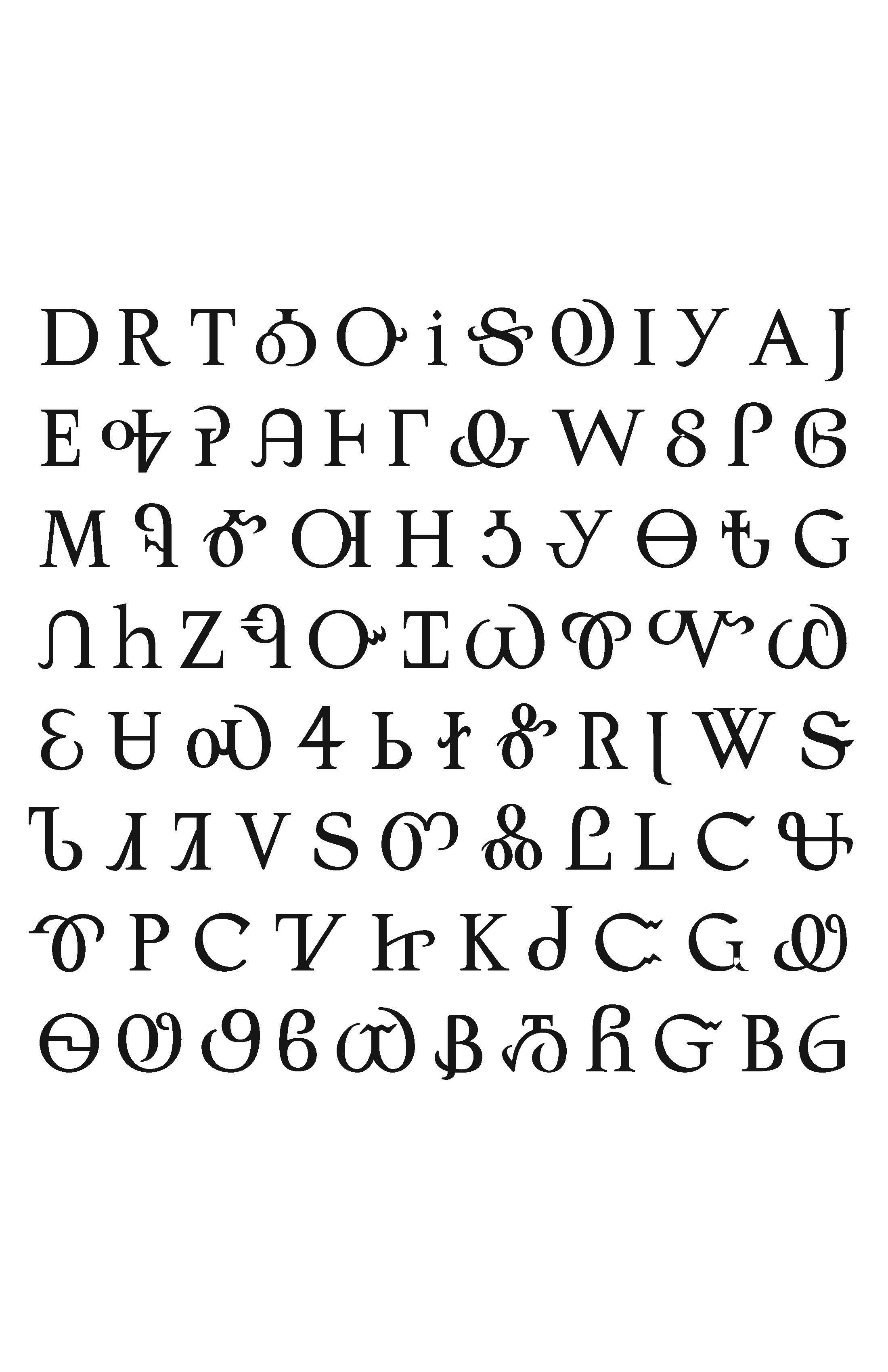 final cherokee syllabary